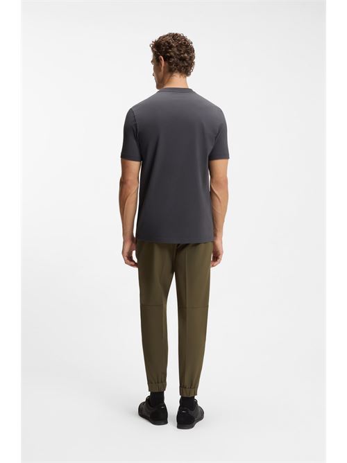 Stretch cotton T-shirt with logo BOSS | 50506373 TEE.071